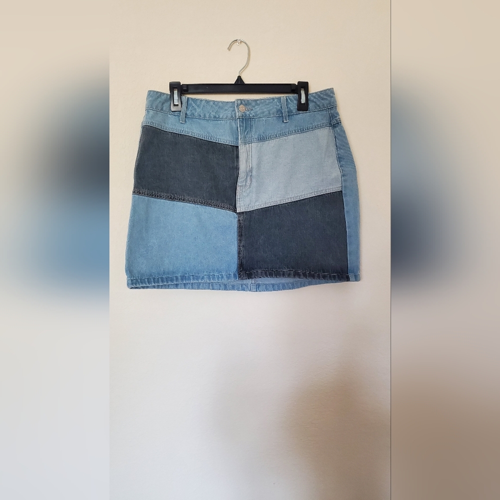 Wild fable mini jean skirt